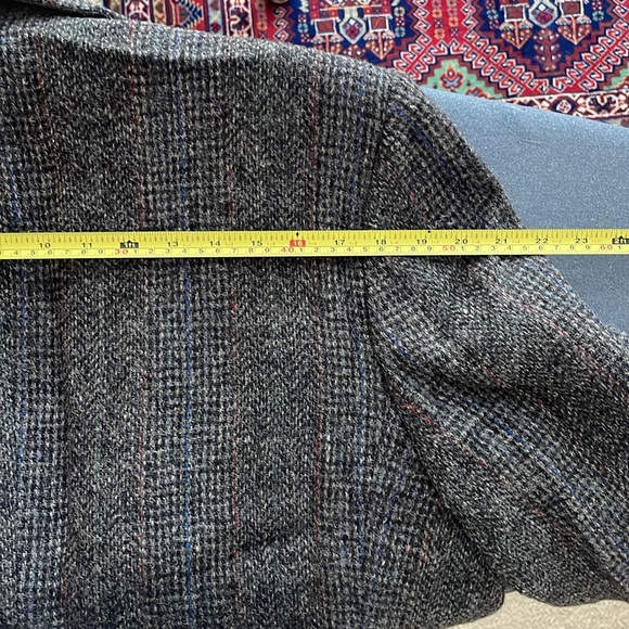 Harris Tweed Vintage sports jacket size 46L 1980s - Picture 11 of 11